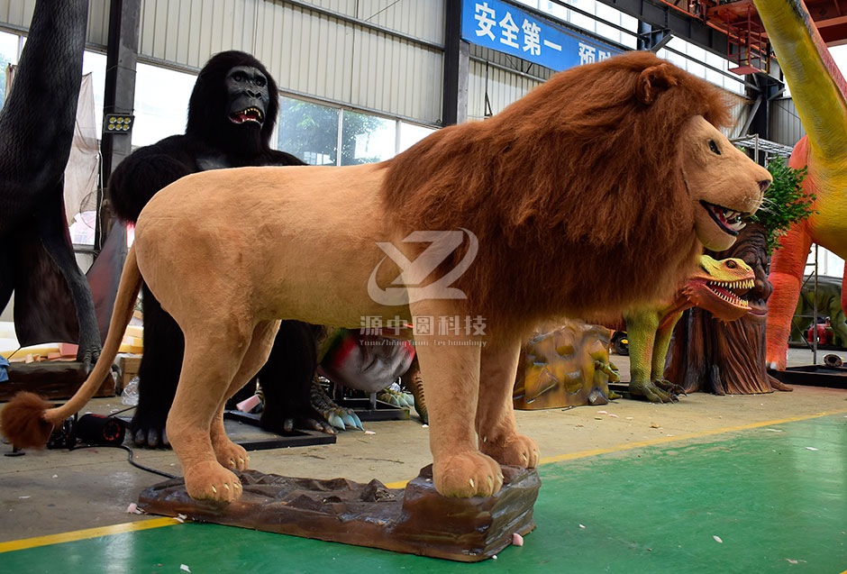 受歡迎的展覽仿真動物機模種類